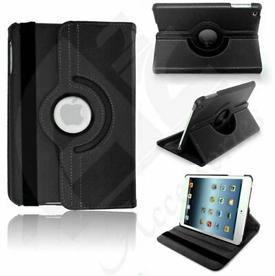 Leather Shockproof Case For Galaxy Tab S9 Ultra Tab S8 A8 360° Rotating Stand - Image 1 of 4