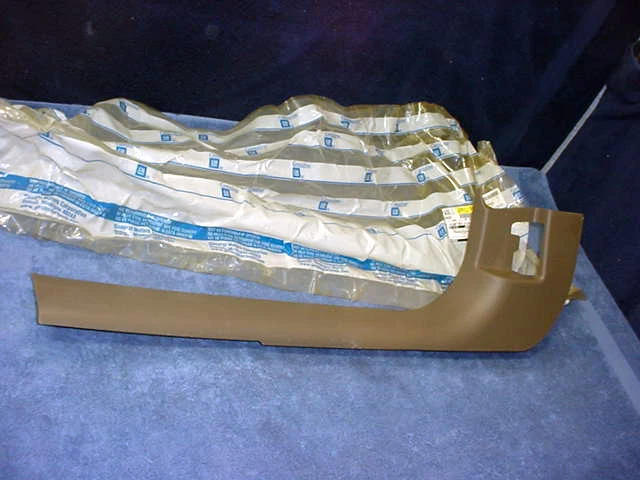 Grand Am 摇杆地板装饰棕色左发球杆内部 LH GM 22615965 1999 - 2003 年 HG — 第 1/2 张图片