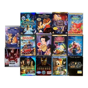 Walt Disney DVD and Blu ray lot. Including Star Wars, and Marvel. New and used - Picture 1 of 4