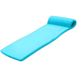 TRC Recreation Sunsation 1.75" Thick Foam Lounger Raft Pool Float, Tropical Teal - Picture 1 of 10