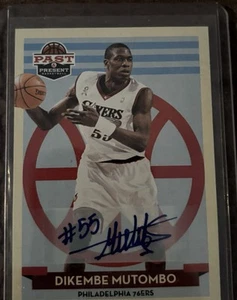 Dikembe Mutombo Auto Past And Present - Picture 1 of 2