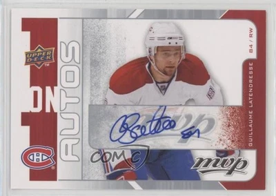 2008-09 Upper Deck MVP 1 on 1 Auto Phil Kessel Guillaume Latendresse #A-KL Auto - Image 1 of 2