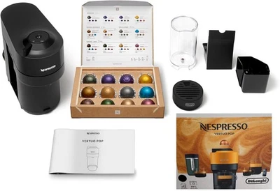 DELONGHI Vertuo Pop ENV90.B Nespresso Kapselmaschine schwarz - Ausstellungsstück - Bild 1 von 4