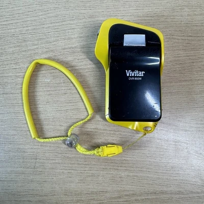 VIVITAR 850W 8.1MP Underwater Digital Video Recorder Yellow No Charger - Image 1 of 4