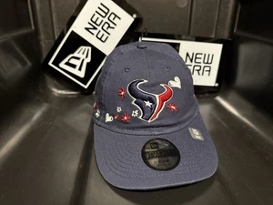 Houston Texans 9Twenty Adjustable Childrens / Youth New Era Flower Hay - Picture 1 of 8