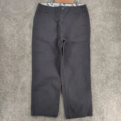 Vintage Ben Davis Pants Mens 37x29 Gray 40 Wide Baggy Distressed Skater 90s USA - Image 1 of 4