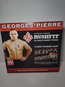 NEW GSP Rushfit 8 Week Training Camp DVD Set Georges St-Pierre Home Fitness - Picture 1 of 6