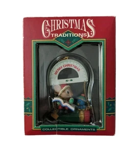Vintage Weihnachten Traditionen Maus Urlaub Sammlerstück Geschenk Ornament Dekoration  - Bild 1 von 6