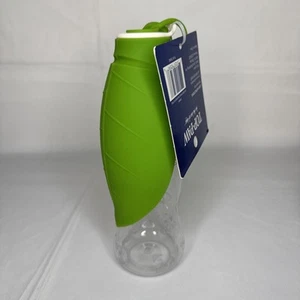 Top Paw - Borraccia per Cani, 19Oz, Borraccia Portatile per Cani Nuova con etichette Verdi Facce di Cucciolo - Foto 1 di 6