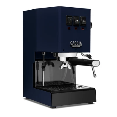 Máquina de café espresso Gaggia Classic Evo Pro restaurada en azul clásico Foto 1 de 4