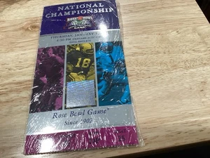 Nebraska Rose Bowl Ticket. 2002 National Championship - Picture 1 of 2