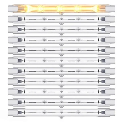 R7S 500W 300W 200W 150W Floodlight Security Bulb Linear Halogen Replacement - Image 1 of 4