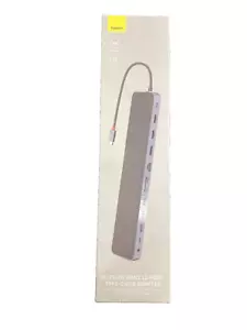 Baseus Elitejoy Gen2 12 Port Usb C hub, 2xHDMI, 1xDP, 3xUSB 3.0+ PD+SD/TF+ RJ45 - Picture 1 of 2