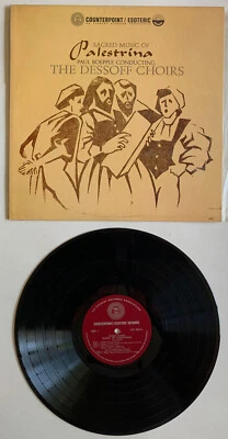 The Dessoff Choirs Paul Boepple – The Sacred Music Of Palestrina Esoteric 602 - Image 1 of 2