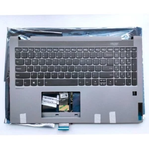 New Palmrest Backlit Keyboard 5CB0Y89716 For Lenovo Ideapad Flex 5-15IIL05 - Picture 1 of 4