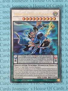 Nirvana High Paladin GFP2-EN132 Ultra Rare Yu-Gi-Oh Card 1st Edition New - Picture 1 of 4