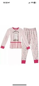 2 x Avon Caticorn Kids Pj Pink - age 5/6 - new  - Picture 1 of 3
