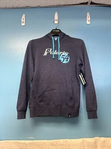 Sudadera con capucha retro para mujer Polaris azul marino (S) - Imagen 1 de 2