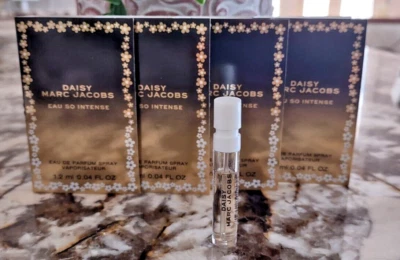 4 x MARC JACOBS DAISY EAU SO INTENSO Perfume Perfume Fragancia MUESTRAS 0,04 oz Foto 1 de 2