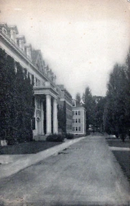 Hanover New Hampshire Dartmouth College Massachusetts Hall 1933 Postcard - Picture 1 of 2
