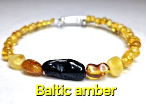 PULSERA ÁMBAR BÁLTICO REAL - Imagen 1 de 10