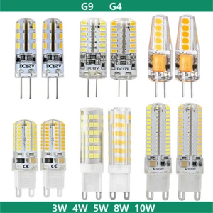 G4 G9 LED Bulb 3W 4W 5W 8W 10W COB Dimmable Capsule lamp Replace 20W Halogen - Picture 1 of 18