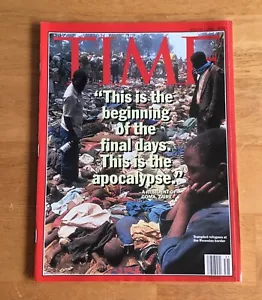 Time Magazine 1. August 1994 Apocalypse Ruanda Cover ohne Etikett Zeitungskiosk - Bild 1 von 2