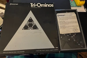 Vintage Pressman 1968 Tri-Ominos The Triangle Game Complete with extra pieces - Picture 1 of 12