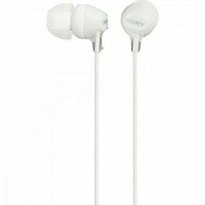 SONY Stereo Headphones MDR-EX15LP White NIP