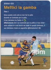 Card Football Champions Base Azione Promo Calciatori Panini Calcio 2003 2002-03