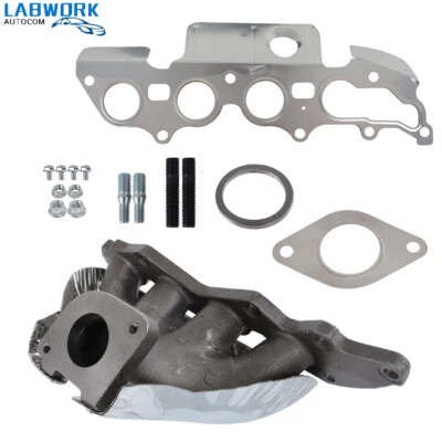 Colector de escape con junta delantera para Ford Escape Fusion Mercury Mariner 2,0/2,5 L Foto 1 de 4