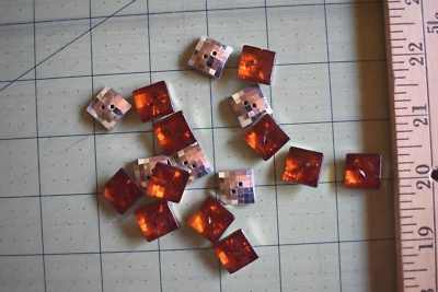 COPPER & SILVER  1/2"  PLASTIC  SEW ON  BUTTONS  APPROXIMATELY  382 PIECES - Image 1 of 2