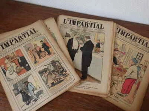 L'IMPARTIAL DE L'EST (genre Le Rire / Assiette au Beurre) ANNEE 1904 Complete  - Picture 1 of 12