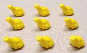 x9 NUEVAS Minifiguras Lego Frog Animal AMARILLAS - Imagen 1 de 2