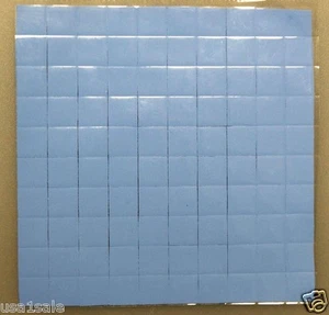 100 x Tampon Composé Conducteur Thermique pour Puce Dissipateur Thermique Qualité GPU H, Livraison Gratuite - Photo 1/2
