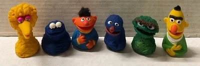 Lote de 7 marionetas de dedo de Plaza Sésamo Foto 1 de 4