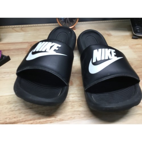 Nike Victori One Slides CN9675 002 sandali uomo US 12 nero ciabatte slip on