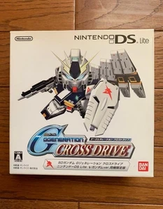 GUNDAM GENERATION CROSS DRIVE NINTENDO DS LITE JAPÓN SIN USAR NUEVO - Imagen 1 de 7