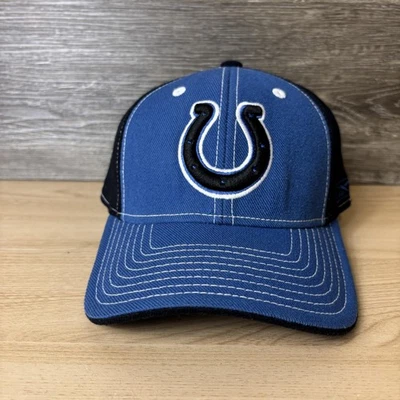 Кепка Indianapolis Colts облегающая мужская один размер синяя черная NFL футбол Reebok - Изображение 1 из 4
