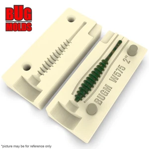 Bait DIY Fishing Mold Soft Plastic Baits Lure Plastisol Bass AjiRinger - Picture 1 of 3