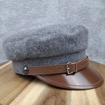 Boné violinista Sterkowski DANUBE MOD 1 lã pico vintage elegante masculino jornaleiro 58cm - Imagem 1 de 4