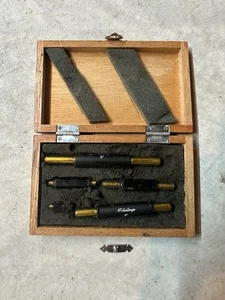 Mitutoyo 167-912 Micrometer Standard Set 1-5 Inch, 5-Piece - Picture 1 of 2
