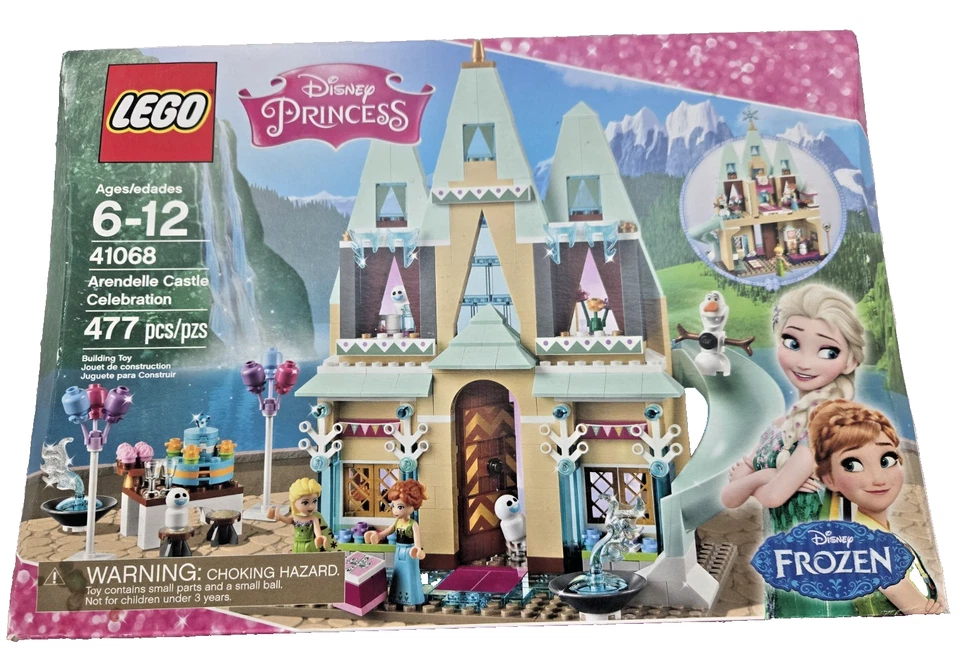 LEGO Disney: (41068) Frozen: Arendelle Castle Celebration - Usado - RETIRADO  Foto 1 de 4