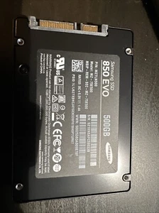 Samsung 850 EVO 500GB 2.5" SATA III Internal SSD (M27LN500) - Afbeelding 1 van 1