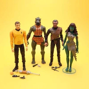 STAR TREK ☆ ORIGINAL Wave 3 KIRK KOR GORN ORION Diamond Select Art Asylum - Picture 1 of 7