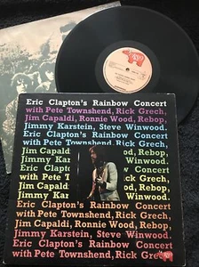 Eric Clapton - Eric Clapton's Rainbow Concert Vinyl LP GATEFOLD 2394 116 1973 EX - Picture 1 of 12