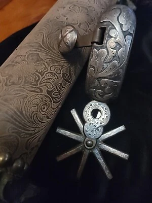  墨西哥马刺纯银右 DBL 安装花式庄园 Pc 邮票 R 马库斯 — 第 1/4 张图片