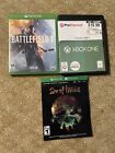 XBOX ONE Video Games (BATTLEFIELD 1, FORZA 6, And SEA OF THIEVES (digital)