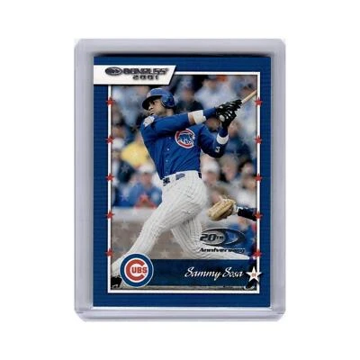 Sammy Sosa 2001 Donruss #23 Chicago Cubs Baseball Card NM - Image 1 of 3