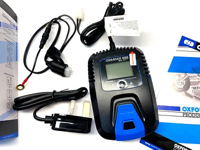 OXFORD 900 ANNIVERSARY OXIMISER UK BATTERY CHARGER MOTORCYCLE OPTIMISER - Image 1 of 4